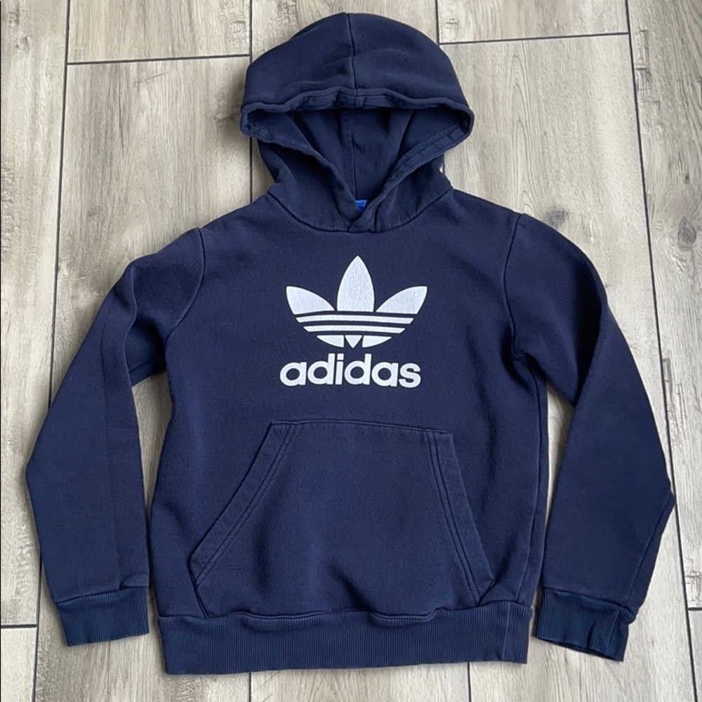 Adidas Originals Boys Hoodie Size S (8-10)